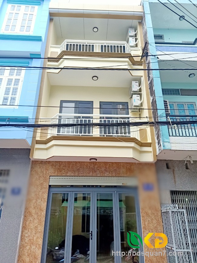 Bán nhà 2 lầu mặt tiền đường số 3 Phường Tân Phú Quận 7.